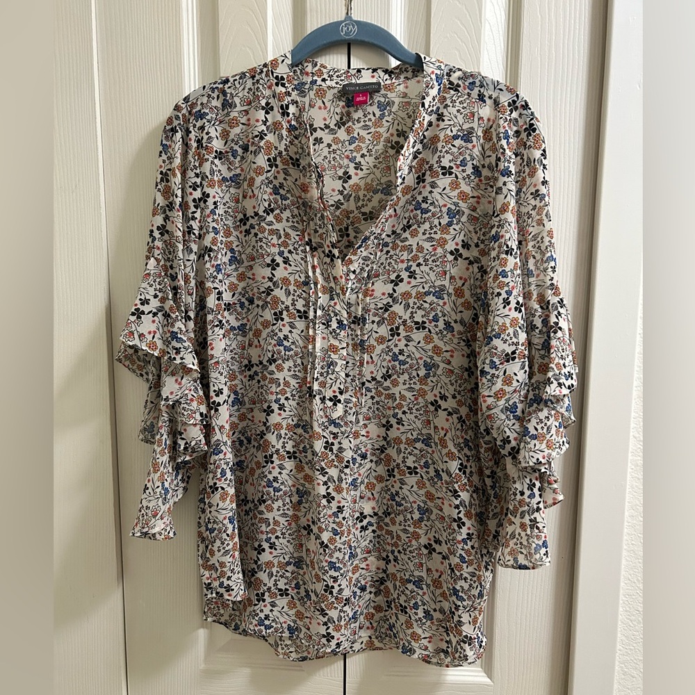 Vince Camuto Floral Blouse